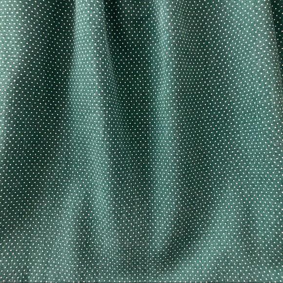 Vintage USA Girls Green Holiday Ruffle Lace Dress - Picture 8 of 11